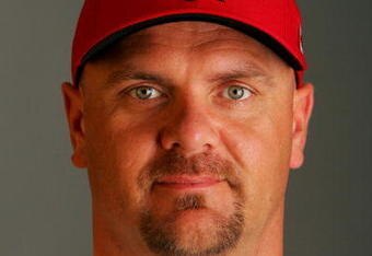 DUNEDIN, FL - MARCH 4:  Larry Walker coaching for Canada in the World Baseball Classic poses for a portrait on March 4, 2006 during training for the World Baseball Classic at the Bobby Mattick Training Center in Dunedin, Florida.  (Photo by Matthew Stockman/Getty Images)