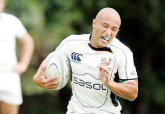 CAPE TOWN, SOUTH AFRICA - NOVEMBER 14: Terry Jacobs during the SA sevens team training held at Maties in Stellenbosch, Cape Town, South Africa. (Photo by Tertius Pickard/Gallo Images/Getty Images)