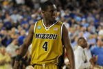 GLENDALE, AZ - MARCH 26:  Guard J.T. Tiller #4 of the Missouri Tigers walks off the court after defeating the Memphis Tigers 102-91 in the Sweet 16 of the NCAA Division I Men's Basketball Tournament at the University of Phoenix Stadium on March 26, 2009 in Glendale, Arizona.  (Photo by Ronald Martinez/Getty Images)