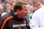 CLEVELAND - OCTOBER 04:  Head coach Eric Mangini of the Cleveland Browns looks on against the Cincinnati Bengals during their game at Cleveland Browns Stadium on October 4, 2009 in Cleveland, Ohio.  (Photo by Jim McIsaac/Getty Images)