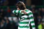 GLASGOW, SCOTLAND - OCTOBER 22:  Georgios Samaras of Celtic reacts at the end of the UEFA Europa League Group C match between Celtic and Hamburg at Celtic Park on October 22, 2009 in Glasgow, Scotland.  (Photo by Jeff J Mitchell/Getty Images)