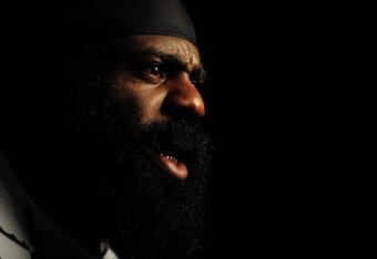 LOS ANGELES, CA - SEPTEMBER 17:  MMA Heavyweight Sensation Kimbo Slice is seen during the Workout/Media Day with Kimbo Slice and Gina Carano at the Legends Mixed Martial Arts Training Center on September 17, 2008 in Los Angeles, California.  (Photo by Robert Laberge/Getty Images)