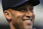 NEW YORK - OCTOBER 29:  Derek Jeter #2 of the New York Yankees looks on during batting practice against the Philadelphia Phillies in Game Two of the 2009 MLB World Series at Yankee Stadium on October 29, 2009 in the Bronx borough of New York City.  (Photo by Nick Laham/Getty Images)
