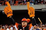 CINCINNATI - OCTOBER 25:  A Cincinnati Bengals fan is pictured during the NFL game against the Chicago Bears at Paul Brown Stadium on October 25, 2009 in Cincinnati, Ohio.  The Bengals won 45-10.  (Photo by Andy Lyons/Getty Images)