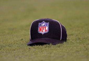 MINNEAPOLIS - OCTOBER 18:  An officials cap marks a play as the Minnesota Vikings face the Baltimore Ravens during NFL action at Hubert H. Humphrey Metrodome on October 18, 2009 in Minneapolis, Minnesota. The Vikings defeated the Ravens 33-31.  (Photo by Doug Pensinger/Getty Images)