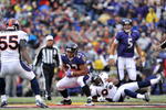 BALTIMORE - NOVEMBER 1: Ray Rice #27 of the Baltimore Ravens runs the ball against the Denver Broncos at M&T Bank Stadium on November 1, 2009 in Baltimore, Maryland. (Photo by Larry French/Getty Images)
