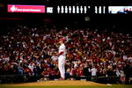 PHILADELPHIA - NOVEMBER 01:  Brad Lidge #54 of the Philadelphia Phillies stands on the mound in the top of the ninth inning against the New York Yankees in Game Four of the 2009 MLB World Series at Citizens Bank Park on November 1, 2009 in Philadelphia, Pennsylvania.  (Photo by Jeff Zelevansky/Getty Images)