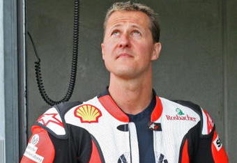 HOHENSTEIN-ERNSTTHAL, GERMANY - JUNE 12: Michael Schumacher of Germany and Holzhauer Racing Team looks on during an International German Championship IDM training session at Sachsenring racetrack on June 12, 2009 in Hohenstein-Ernstthal, Germany. Schumacher could compete on June 21, 2009. (Photo Ralph Koehler/Bongarts/Getty Images)