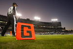 NASHVILLE, TN - NOVEMBER 01:  A general view of a referee on the field  during the game between the Jacksonville Jaguars and Tennessee Titans at LP Field on November 1, 2009 in Nashville, Tennessee.  (Photo by Streeter Lecka/Getty Images)
