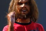 JACKSONVILLE, FL - OCTOBER 31:  The GEICO Caveman looks on before the game between the Florida Gators and the Georgia Bulldogs at Jacksonville Municipal Stadium on October 31, 2009 in Jacksonville, Florida.  (Photo by Kevin C. Cox/Getty Images)