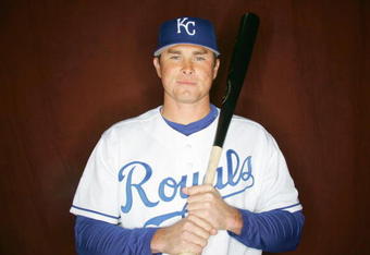 SURPRISE, AZ - FEBRUARY 25: Mark Teahen of the Kansas City Royals poses for a portrait during Spring Training Photo Day at Surprise Stadium on February 25, 2006 in Surprise, Arizona. (Photo by Ronald Martinez/Getty Images) 