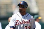 OAKLAND, CA - JULY 01:  Marcus Thames #33 of the Detroit Tigers looks on after losing to the Oakland Athletics during a Major League Baseball game on July 1, 2009 at the Oakland Coliseum in Oakland, California.  (Photo by Jed Jacobsohn/Getty Images)