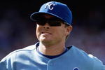 KANSAS CITY, MO - JUNE 20:  Mark Teahen #24 of the Kansas City Royals runs on the field against the St. Louis Cardinals during the game on June 20, 2009 at Kauffman Stadium in Kansas City, Missouri. (Photo by Jamie Squire/Getty Images)