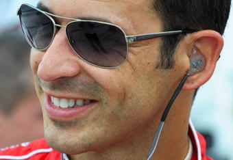 HOMESTEAD, FL - OCTOBER 09: Helio Castroneves driver of the #3 Team Penske Dallara Honda during practice for the IndyCar Series Firestone Indy 300 on October 9, 2009 at the Homestead-Miami Speedway in Homestead, Florida.  (Photo by Robert Laberge/Getty Images)