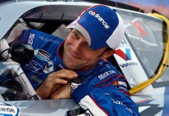 FORT WORTH, TX - NOVEMBER 06:  Matt Kenseth, driver of the #16 CitiFinancial Ford, sits in his car during qualifying for the NASCAR Nationwide Series O'Reilly Challenge at Texas Motor Speedway on November 6, 2009 in Fort Worth, Texas.  (Photo by Jonathan Ferrey/Getty Images for NASCAR)