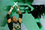LAS VEGAS - AUGUST 24:  Wrestler Triple H is introduced during the WWE Monday Night Raw show at the Thomas & Mack Center August 24, 2009 in Las Vegas, Nevada.  (Photo by Ethan Miller/Getty Images)