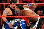 LAS VEGAS - AUGUST 24:  Wrestlers Evan Bourne (L) and Chavo Guerrero compete during the WWE Monday Night Raw show at the Thomas & Mack Center August 24, 2009 in Las Vegas, Nevada.  (Photo by Ethan Miller/Getty Images)