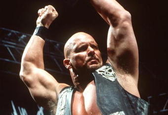370782 08: World Wrestling Federation's Wrestler Steve Austin Poses June 12, 2000 In Los Angeles, Ca.  (Photo By Getty Images)