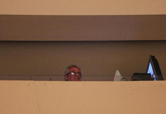 NEW YORK - APRIL 26: President and General Manager Glen Sather of the New York Rangers watches the game against the Washington Capitals in Game Six of the Eastern Conference Quarterfinal Round of the 2009 NHL Stanley Cup Playoffs at Madison Square Garden on April 26, 2009 in New York, New York.  (Photo by Bruce Bennett/Getty Images)