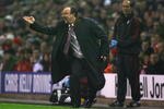 LIVERPOOL, ENGLAND - NOVEMBER 09:  Liverpool Manager Rafael Benitez shouts instructions during the Barclays Premier League match between Liverpool and Birmingham City at Anfield on November 9, 2009 in Liverpool, England.  (Photo by Alex Livesey/Getty Images)