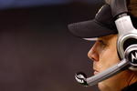 NEW ORLEANS - NOVEMBER 08:  Head coach Sean Payton of the New Orleans Saints at Louisiana Superdome on November 8, 2009 in New Orleans, Louisiana.  (Photo by Ronald Martinez/Getty Images)