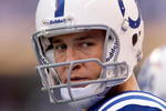 INDIANAPOLIS - NOVEMBER 08:  Peyton Manning #18 of the Indianapolis Colts is pictured during the NFL game against the Houston Texans at Lucas Oil Stadium on November 8, 2009 in Indianapolis, Indiana.  The Colts won 20-17.  (Photo by Andy Lyons/Getty Images)