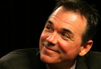 FREMONT, CA - NOVEMBER 14:  Oakland Athletics general manager Billy Beane during a press conference announcing the building of a new ballpark in Fremont, California, on land owned by Cisco Systems, at their headquarters on November 14, 2006 in San Jose, California. The Oakland A's will purchase the land from Cisco and have sold the naming rights for the new ballpark to Cisco Systems Inc.   (Photo by Jed Jacobsohn/Getty Images)