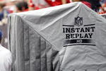 HOUSTON - SEPTEMBER 27:  A NFL official mans the Instant Replay booth during the Jacksonville Jaguars game against the Houston Texans at Reliant Stadium on September 27, 2009 in Houston, Texas.  (Photo by Bob Levey/Getty Images)
