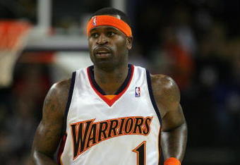 OAKLAND, CA - NOVEMBER 06:  Stephen Jackson #1 of the Golden State Warriors runs down court during their game against the Los Angeles Clippers at Oracle Arena on November 6, 2009 in Oakland, California.  (Photo by Ezra Shaw/Getty Images)