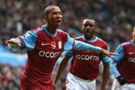 BIRMINGHAM, ENGLAND - NOVEMBER 07:  Ashley Young of Aston Villa  celebrates his goal during the Barclays Premier League match between Aston Villa and Bolton Wanderers at Villa Park on November 7, 2009 in Birmingham, England.  (Photo by Mark Thompson/Getty Images)