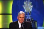 NEW YORK - DECEMBER 05: Rick Hendrick, 2008 NASCAR Sprint Cup Championship Team Owner, speaks during the NASCAR Sprint Cup Series Awards Ceremony at the Waldorf Astoria on December 5, 2008 in New York City.  (Photo by Chris Trotman/Getty Images for NASCAR)