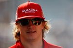 ABU DHABI, UNITED ARAB EMIRATES - NOVEMBER 01:  Kimi Raikkonen of Finland and Ferrari attends the drivers parade before the Abu Dhabi Formula One Grand Prix at the Yas Marina Circuit on November 1, 2009 in Abu Dhabi, United Arab Emirates.  (Photo by Mark Thompson/Getty Images)