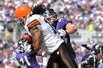 BALTIMORE - SEPTEMBER 27:  Joshua Cribbs #16 of the Cleveland Browns returns a kickoff against the Baltimore Ravens at M&T Bank Stadium on September 27, 2009 in Baltimore, Maryland. The Ravens defeated the Browns 34-3. (Photo by Larry French/Getty Images)