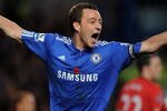 LONDON, ENGLAND - NOVEMBER 08:  John Terry of Chelsea celebrates after scoring the opening goal during the Barclays Premier League match between Chelsea and Manchester United at Stamford Bridge on November 8, 2009 in London, England.  (Photo by Shaun Botterill/Getty Images)