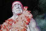 PERTH, AUSTRALIA - NOVEMBER 24:  Hulk Hogan enters the stage prior to his bout against Rick Flair during the Hulkamania Tour at the Burswood Dome on November 24, 2009 in Perth, Australia.  (Photo by Paul Kane/Getty Images)