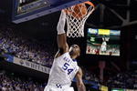 LEXINGTON, KY - NOVEMBER 16:  Patrick Patterson #54 of the Kentucky Wildcats dunks the ball during the game against the Miami University Redhawks at Rupp Arena on November 16, 2009 in Lexington, Kentucky.  (Photo by Andy Lyons/Getty Images)