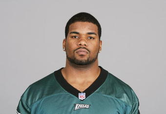 PHILADELPHIA - 2009:  Quintin Demps of the Philadelphia Eagles poses for his 2009 NFL headshot at photo day in Philadelphia, Pennsylvania.  (Photo by NFL Photos)     