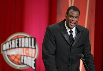 SPRINGFIELD, MA - SEPTEMBER 11:  David Robinson is inducted into the Naismith Memorial Basketball Hall of Fame on September 11, 2009 in Springfield, Massachusetts. NOTE TO USER: User expressly acknowledges and agrees that, by downloading and or using this Photograph, user is consenting to the terms and conditions of the Getty Images License Agreement.  (Photo by Jim Rogash/Getty Images)