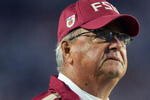 MIAMI GARDENS, FL - JANUARY 3:  Head Coach Bobby Bowden of the Florida State Seminoles watches during the Fed Ex Orange Bowl with the Penn State Nittany Lions at Dolphins Stadium on January 3, 2005 in Miami Gardens, Florida. The Lions won 26-23 in triple overtime. (Photo by Scott Halleran/Getty Images)