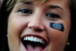 GAINESVILLE, FL - NOVEMBER 28:  A fan shows support for the Florida Gators during the game against the Florida State Seminoles at Ben Hill Griffin Stadium on November 28, 2009 in Gainesville, Florida.  (Photo by Sam Greenwood/Getty Images)