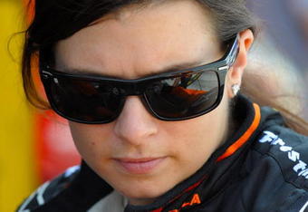 HOMESTEAD, FL - OCTOBER 09:  Danica Patrick driver of the #7 Andretti Green Racing Dallara Honda during practice for the IndyCar Series Firestone Indy 300 on October 9, 2009 at the Homestead-Miami Speedway in Homestead, Florida.  (Photo by Robert Laberge/Getty Images)