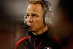 ATHENS, GA - NOVEMBER 21:  Head coach Mark Richt of the Georgia Bulldogs looks on from the sidelines during the game against the Kentucky Wildcats at Sanford Stadium on November 21, 2009 in Athens, Georgia.  (Photo by Kevin C. Cox/Getty Images)