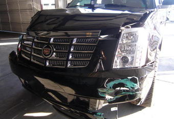 ORLANDO, FL - DECEMBER 02:  In this handout photo provided by The Florida Highway Patrol, the vehicle driven by Tiger Woods during his accident is seen on December 2, 2009 in Orlando, Florida. Woods crashed the SUV into the fire hydrant and tree next to his Florida home in the early hours of November 27.  FHP charged Woods with careless driving which carries a $164 fine and four points on his driving record. Woods released a statement on his website saying, 'I have let my family down and I regret those transgressions with all of my heart.'.  (Photo by Florida Highway Patrol via Getty Images)
