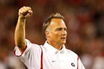ATHENS, GA - SEPTEMBER 12:  Head coach Mark Richt of the Georgia Bulldogs against the South Carolina Gamecocks at Sanford Stadium on September 12, 2009 in Athens, Georgia.  (Photo by Kevin C. Cox/Getty Images)