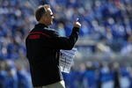 LEXINGTON, KY - NOVEMBER 08:  Mark Richt, Head Coach of the Georgia Bulldogs, is pictured during the game against the kentucky Wildcats at Commonwealth Stadium on November 8, 2008 in Lexington, Kentucky.  (Photo by Andy Lyons/Getty Images)