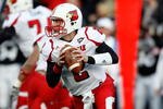 CINCINNATI - OCTOBER 24:  Will Stein #2 of the Louisville Cardinals runs with the ball during the Big East Conference game against the Cincinnati Bearcats at Nippert Stadium on October 24, 2009 in Cincinnati, Ohio.  (Photo by Andy Lyons/Getty Images)