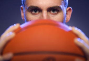 TARRYTOWN, NY - JULY 29:  Kevin Love of the Minnesota Timberwolves poses for a portrait during the 2008 NBA Rookie Photo Shoot on July 29, 2008 at the MSG Training Facility in Tarrytown, New York.  NOTE TO USER: User expressly acknowledges and agrees that, by downloading and or using this Photograph, User is consenting to the terms and conditions of the Getty Images License Agreement.  (Photo by Robert Laberge/Getty Images)
