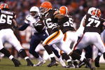 CLEVELAND - DECEMBER 06:  Joshua Cribbs #16 of the Cleveland Browns runs the ball against the San Diego Chargers at Cleveland Browns Stadium on December 6, 2009 in Cleveland, Ohio.  (Photo by Matt Sullivan/Getty Images)
