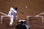 SAN DIEGO, CA - SEPTEMBER 30:  Kevin Kouzmanoff #5 of the San Diego Paders bats during the bottom of the third inning of the MLB game between the Los Angeles Dodger and the San Diego Padres at Petco Park on September 30, 2009 in San Diego, California. (Photo by Donald Miralle/Getty Images)