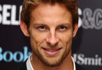 LONDON, ENGLAND - NOVEMBER 19:  2009 Formula 1 champion Jenson Button attends book signing for his new book 'My Championship Year' at Selfridges on November 19, 2009 in London, England.  (Photo by Mike Marsland/Getty Images)